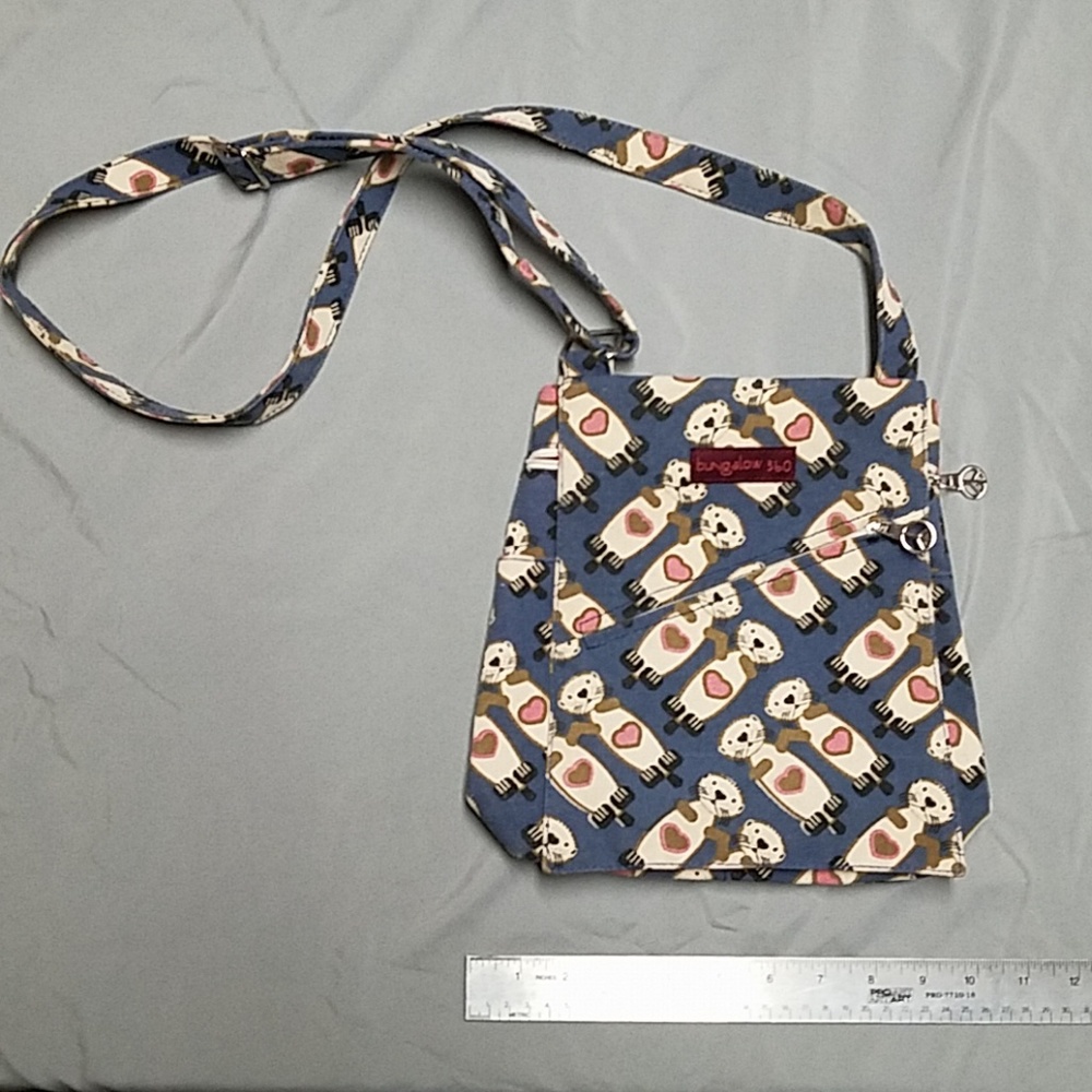 Crossbody purse otter print Bungalow 360